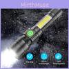 Rechargeable Functional Multi Waterproof Torches Led Torch With 7 Modes Item For