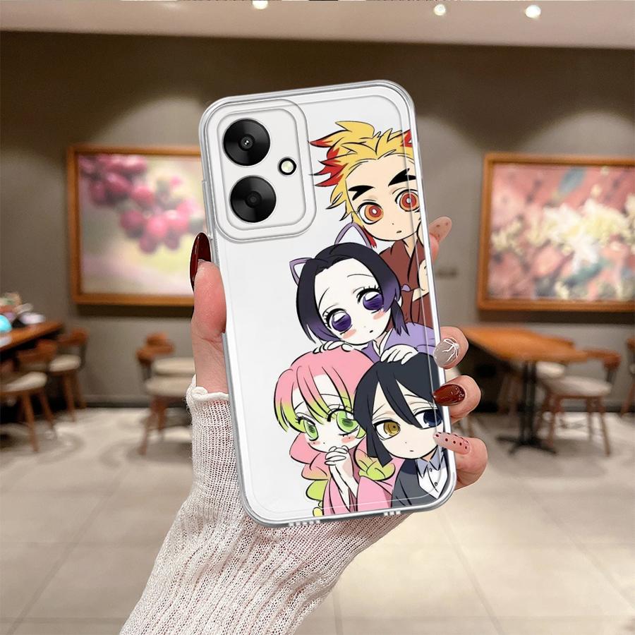 D-Demon S-Slayer Case for Xiaomi Poco X3 Pro X3 NFC Soft Phone Cover