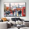 Modern New York City Prints Canvas Art Painting for Room Decoration Oil Painting Paris Street Poster Home Wall Decor Cuadros
