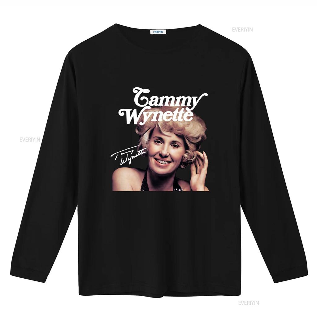 NEUES Tammy Wynette T-Shirt Baumwolle Alle Größen S 5XL Vintage Retro Design vintage Gewaschen Unisex Bequem Leicht dehnbar