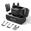 Saramonic Blink500B2+ Wireless Lavalier Microphone for iPhone and Android Type-C Smartphone Cameras, 492-Foot Range, 20-Hour Battery Life, Clip-on Wir