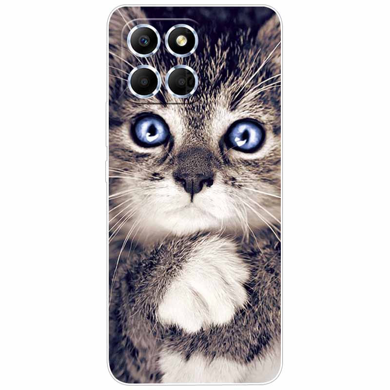 Soft Case For Honor X6 2022 Covers Para Silicon Print Marble TPU Clear Phone Coque for Huawei Honor X6 4G Transparent Bumper X 6