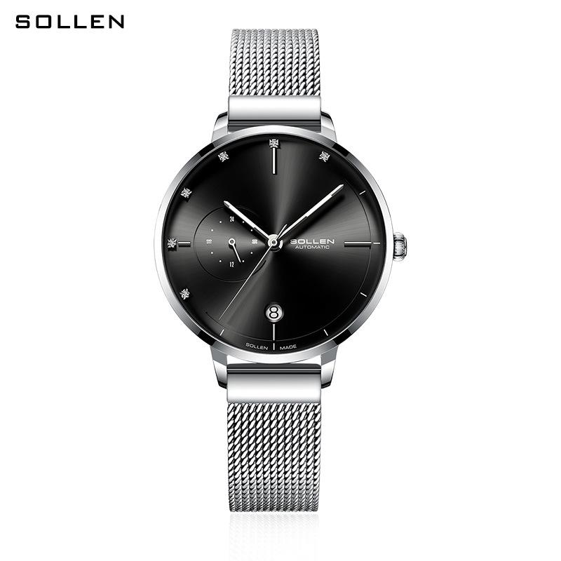 

Женские водонепроницаемые механические часы Solon - Популярные на Kuaishou и Douyin