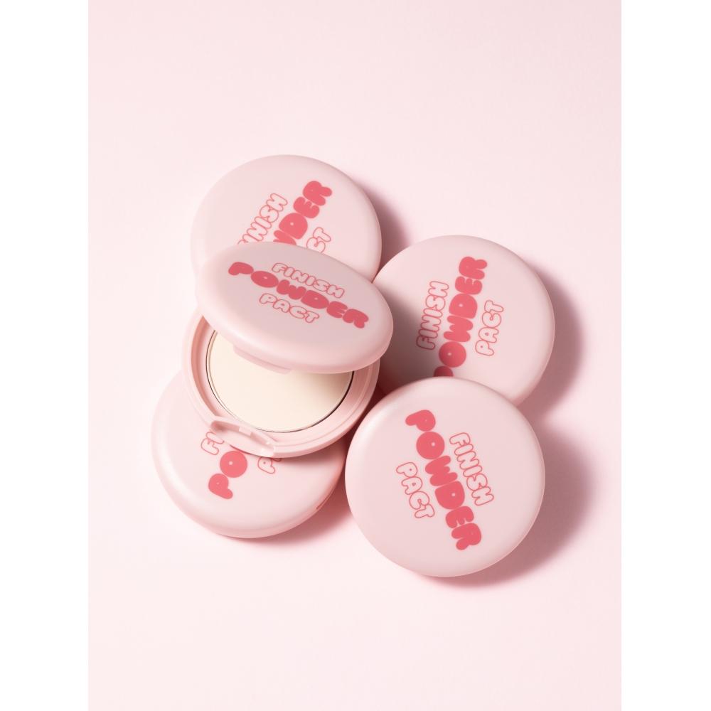 Me Factory Oil Sok Finish Powder Pact  Pink BeiGe  5 G