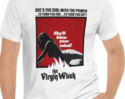 The Virgin Witch T-Shirt Short Sleeve Movie Tee