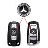 14mm Car Key Emblem Stickers Auto Control Key Logo For Mercedes Benz W204 W212 W176 GLC CLA GLA E C G M R S Class AMG Car Accessories