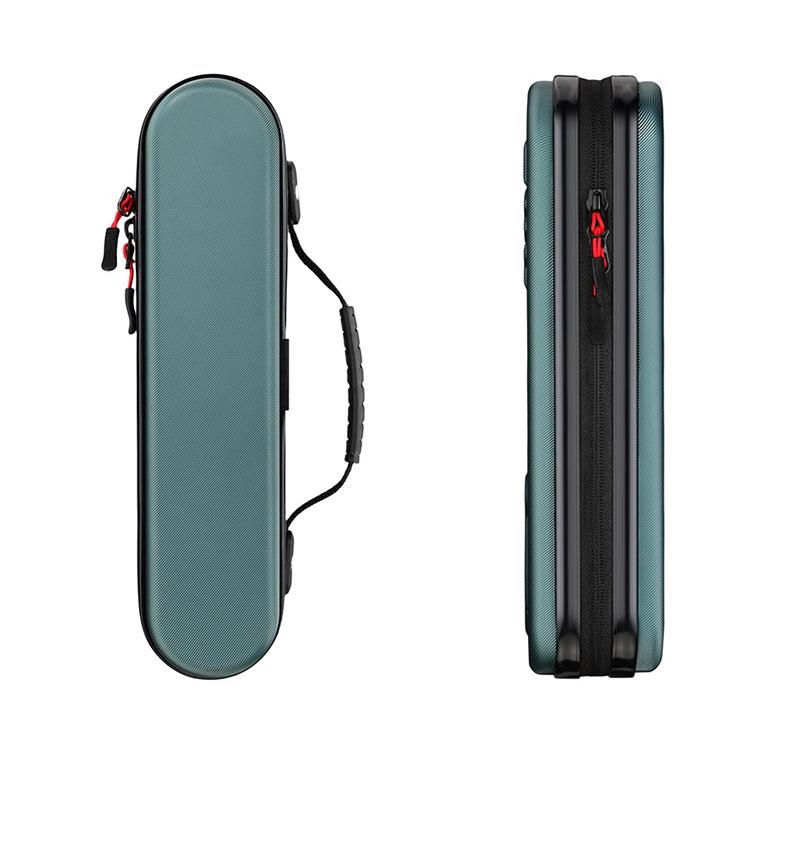 Compact Hard-Shell Fishing Rod Bag - Portable, Small 45cm for Simple Wild Fishing