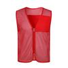 Adults Volunteer Vest Waiter Bartender Work Uniform Event Activity Sleeveless Jacket Supermarket Zipper