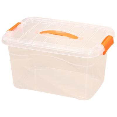 Transparente Hand-Aufbewahrungsbox aus Kunststoff