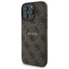Guess Guhmp16Xg4Gfrw Iphone 16 Pro Max 6.9 Brązowy/Brown Hardcase 4G Ring Classic Logo Magsafe