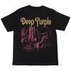 ZX TEE Deep Purple Digital Direct Spray Deep Purple Rock Band American Street Gunslinger Nirvana Retro Short Sleeve T-shirt