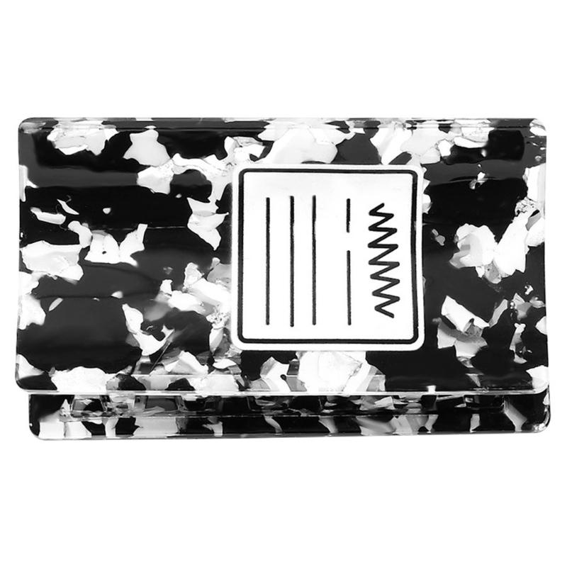 Internet Celebrity Taking Photo Ponytail Hair Claw with Shimmering Novelty Shape Hair Catch for Woman Teens Ponytail