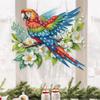 Acryl Spezialform Blumen und Vögel 5D DIY Diamantmalerei Punkte Anhänger Diamantmalerei Hängender Anhänger für Wand Fenster