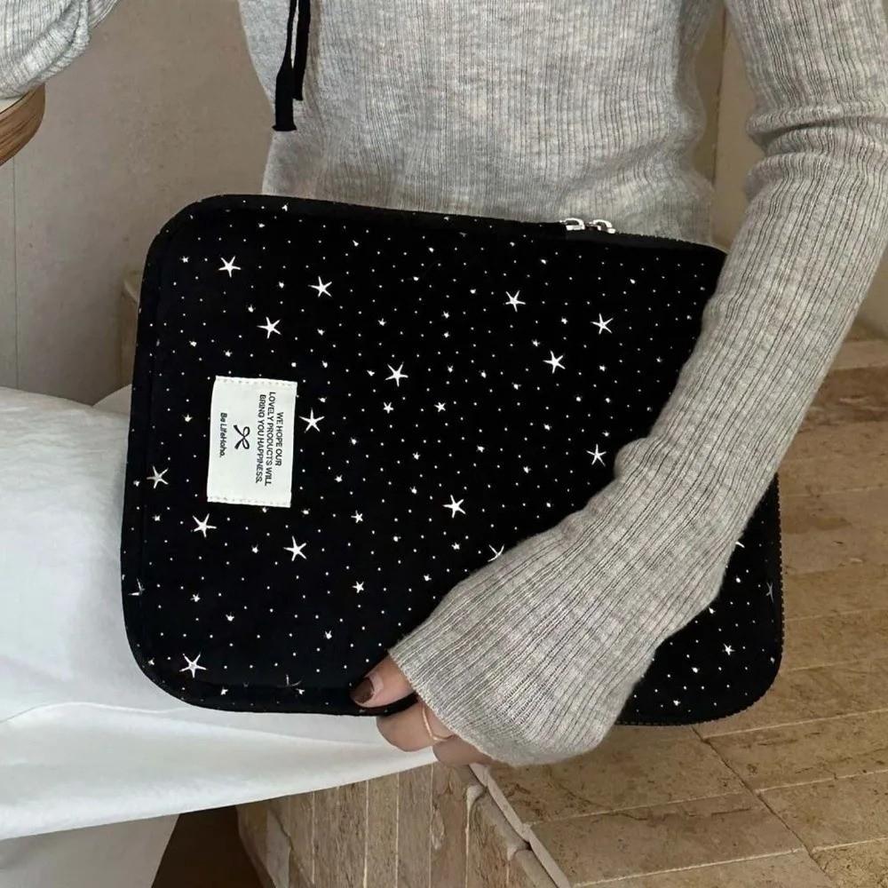 3 Sizes Laptop Sleeve Bag Portable Laptop Case Korean Style Computer Bag