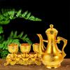 1Set Offering Cup Set Plastic Goblet Pot Compact Size Worship Meditation Supplies Buddhist Meditation