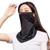 Scarves Sunscreen Veil Ice Silk Womne Neckline Mask Men Fishing Face Mask Summer Sunscreen Mask
