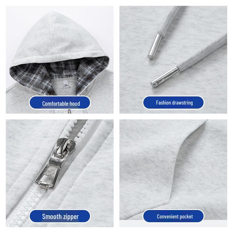 Baleno S&K Series Unisex Heavyweight Hooded Cardigan