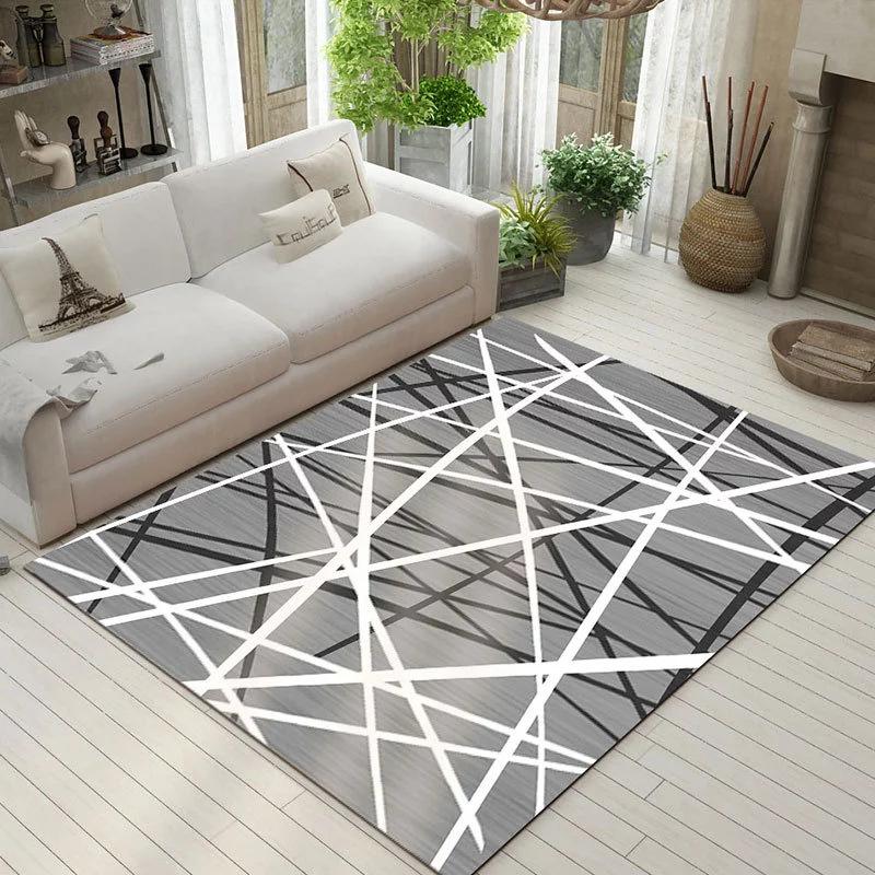 Nordic Living Room Carpet Sofa Coffee Table Bedroom Bedside Carpet Entrance Door Mat