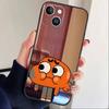 F-Gumball und Darwin Handyhülle Für iPhone 16,15,14,13,12,17,Pro Max,Plus Silikon Schwarze Hülle