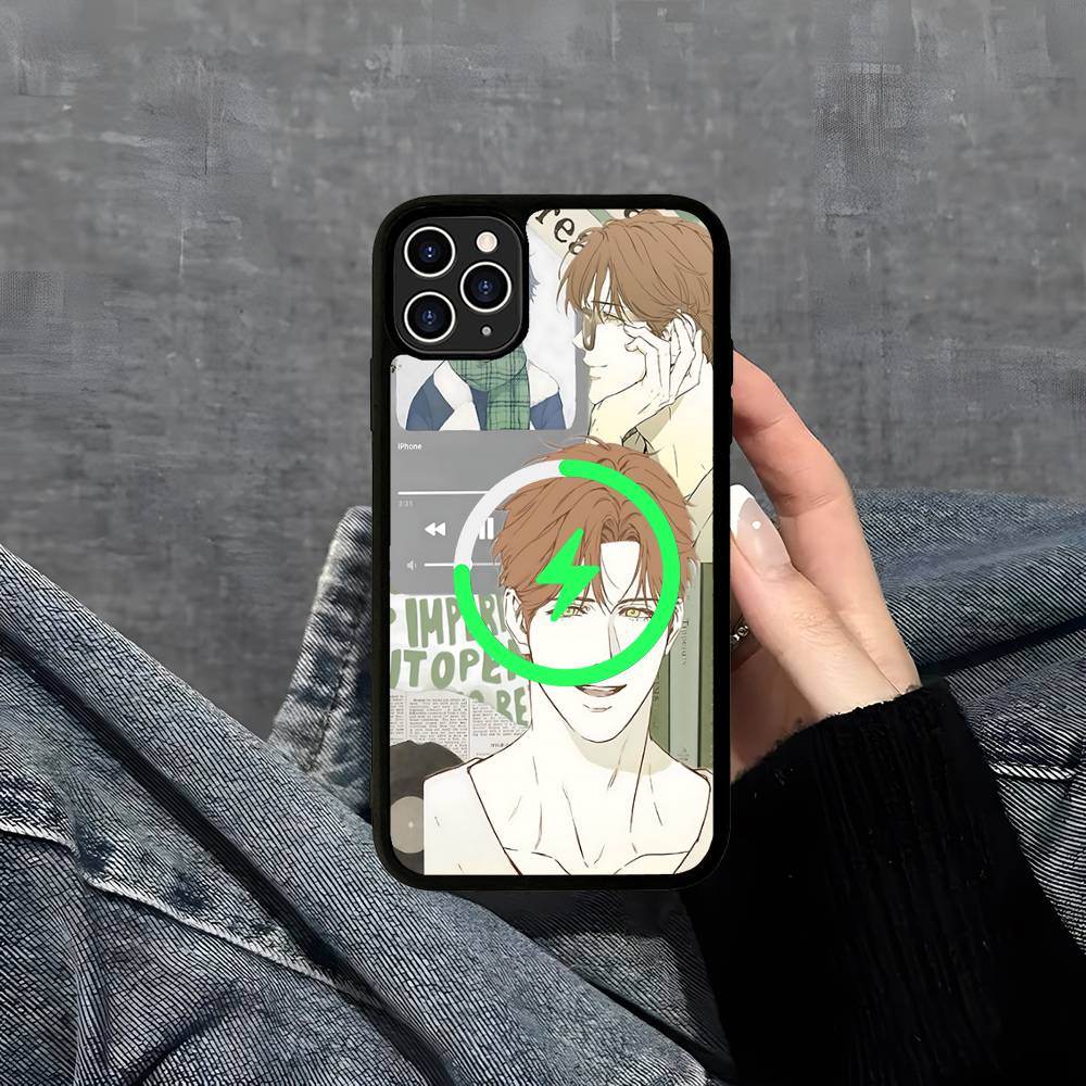 Nerd Project Bl Anime For iPhone 17 Air 16 E 15 14 13 12 11 Pro Max Plus PC Shock TPU Cover For Magsafe Phone Cover