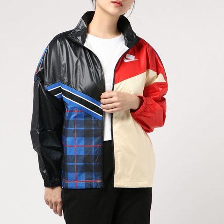 Nike NSW Woven Patchwork Jacket Women Outerwear Multicolor BV4738-010