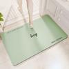 Soft Diatom Mud Absorbent Mat Bathroom Floor Mat Toilet Door Non-slip Quick-drying Foot Mat Toilet Household Carpet
