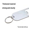 Stainless Steel Bottle Opener Keychain