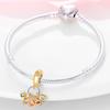 Inlaid Zircon Charm Bead Component Bead Components Copper Metal Infinity Stones Dangle Compatible With Authentic Original Bangle Bracelet High