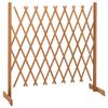 VidaXL Garden Trellis Fence Garden Divider Support for Climbing Plants Outdoor Flower Bed Orange 314828