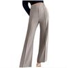 Women's Casual Sports Pants High Waist Slim Wide Leg Flared Color Slim Pants
