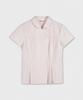 DIMANCHE Double Button Blouse (Pink)