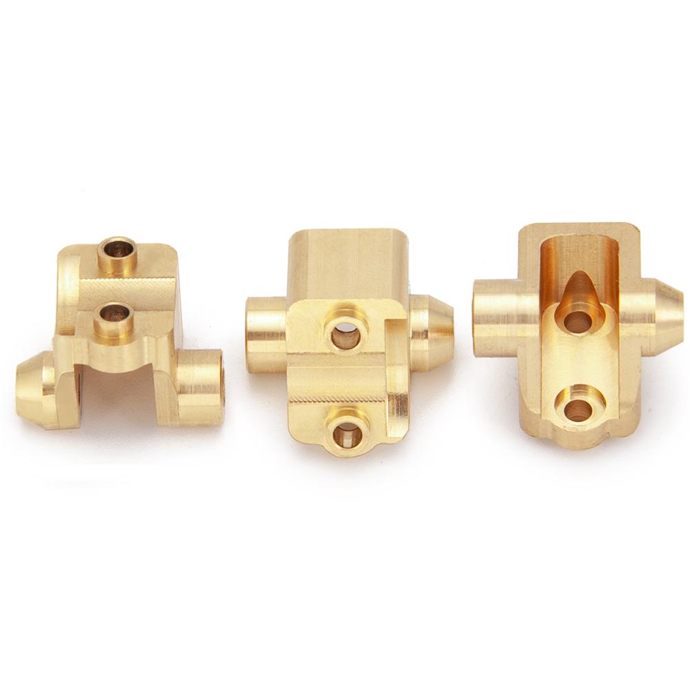 YEAHRUN Brass Axle Mount Suspension Links Stand for 1/10 RC Crawler Car TRX4 TRX6 Upgrade Parts
