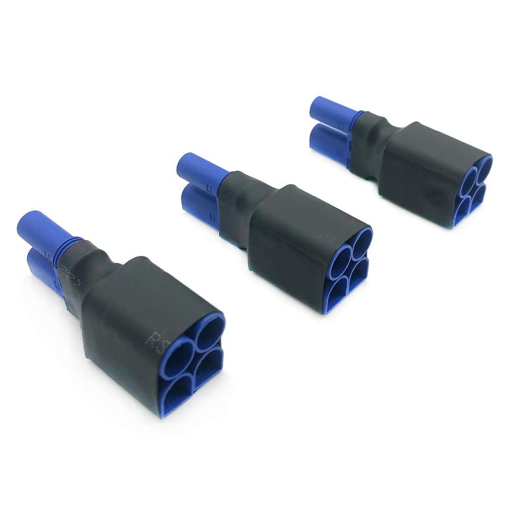 3pcs EC5 Series Connector RC Adapter for RC Quadcopter Multirotor LosiE-Flite