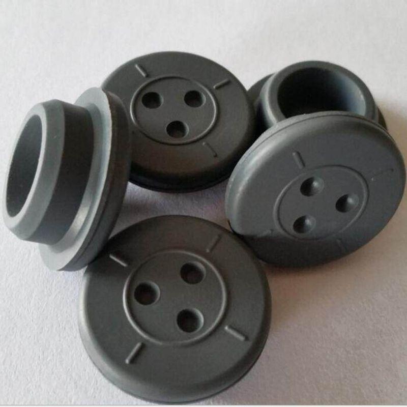Experimental Consumables Saline Bottle Cap Infusion Butyl Rubber Stopper 20T 24T 26T 28T 32T Type Rubber Stopper