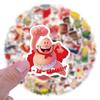 55 Cartoon Captain Underpants Comic Doodle Stickers for Suitcase & Water Bottle