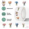500Pcs/Roll Ins Flowers & Reading Kids Rewards Stickers - DIY Scrapbooks Album Decor Sealing Label Decals