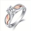 Shining main stone with wing ring, suitable for Valentine's Day, Angel's Day, dreamy and romantic, holiday warm gifts