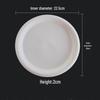 ZISIZ Starch-Based 11-inch Round Disposable Plates