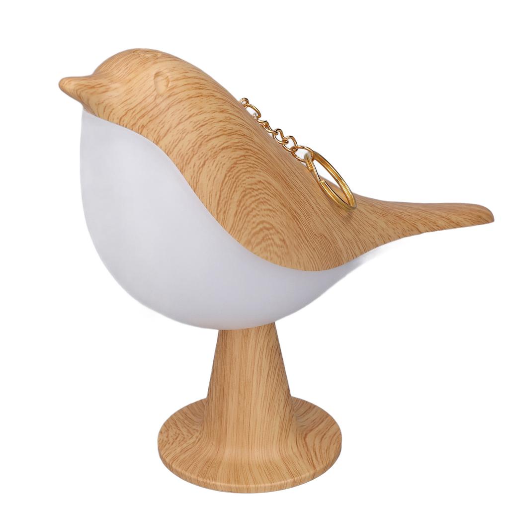 Small Bird Table Lamp Touch Control 3 Color Mode Dimmable USB Rechargeable Cordless Desk Light for B