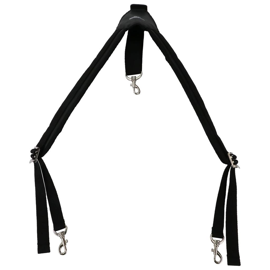 SK11 VANGUARD Matte 600mm x 400mm x 20mm Suspenders, Black, (W) (H) (D), VGD2-19
