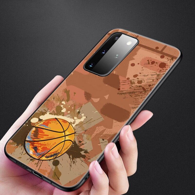 

Чехол для телефона Basketball Basket для Samsung Galaxy S20 S21 FE S10 Lite Note 20 10 Lite S8 S9 S10E S10 Plus Ultra Black Soft Cover Samsung Note 20Ultra