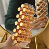 1pcs Fish Lipstick Case Desktop Organizer Box Multi-compartment Organizer Lipstick Display Rack 16 Compartment Fish