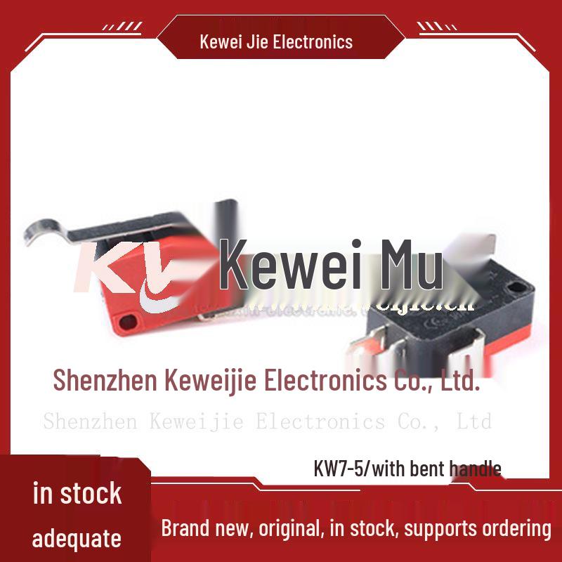 Copper Contact V-15 KW7-3 Micro Switch with Lever Optional, Copper Roller, and Push Button Limit Switch.