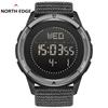 NORTH EDGE ALPS Men's Carbon Fiber Digital Sports Watch