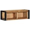 VidaXL TV Cabinet 80x30x25 Cm Solid Raw Mango Wood, Tv Stand, Media Cabinet, Hifi Cabinet, TV Unit, Media Unit, 4015933