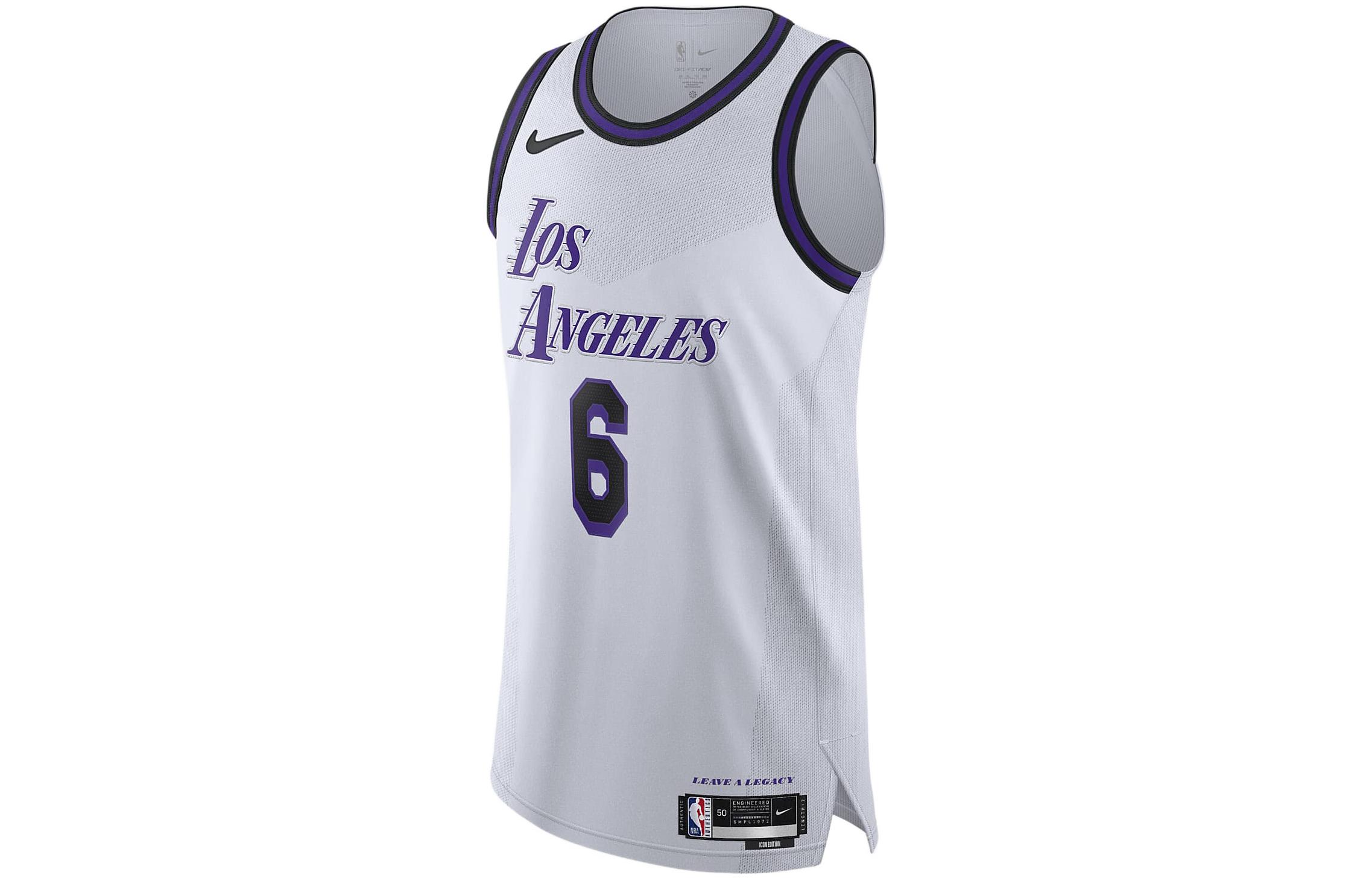 Баскетбольная форма Nike Los Angeles Lakers Унисекс Белая DQ0198-101 S