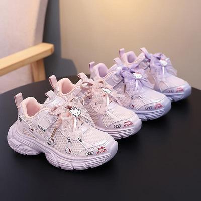 2026 Girls' Double Mesh Sports Shoes: Stylish & Cute Casual Sneakers for Spring/Autumn