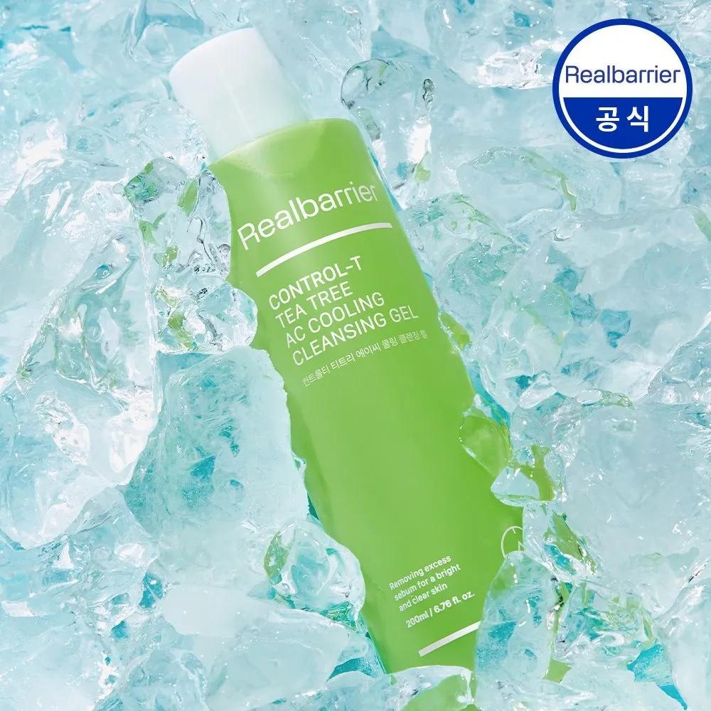 Real Barrier Control-T Tea Tree AC Cooling Cleansing Gel 200ml