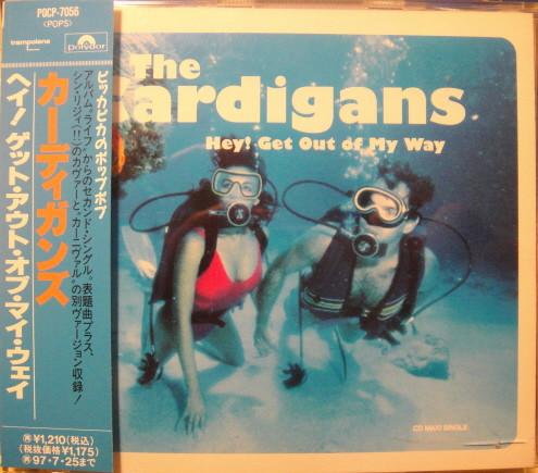 

CD CARDIGANS - Hey! Get Out of My Way POCP7056PROMO Trampolene 1995 Japan ObiRock Used