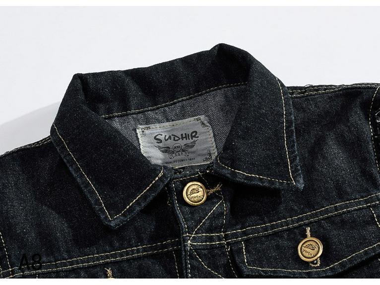 Men's Korean Style Black Slim Fit Denim Motorcycle Vest - Plus Size, Sleeveless, Trendy Youth Jacket